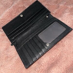 Black Leather Wallet